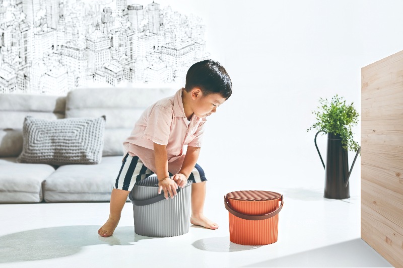 Hachiman Omnioutil Naturaluxe secchiello casa giardino